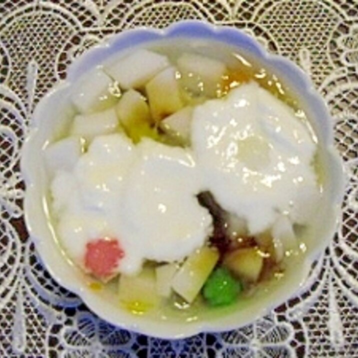 杏仁豆腐と金平糖のデザート レシピ 作り方 By Mimi2385 楽天レシピ 杏仁豆腐と金平糖のデザート レシピ 作り方 By Mimi2385 楽天レシピ